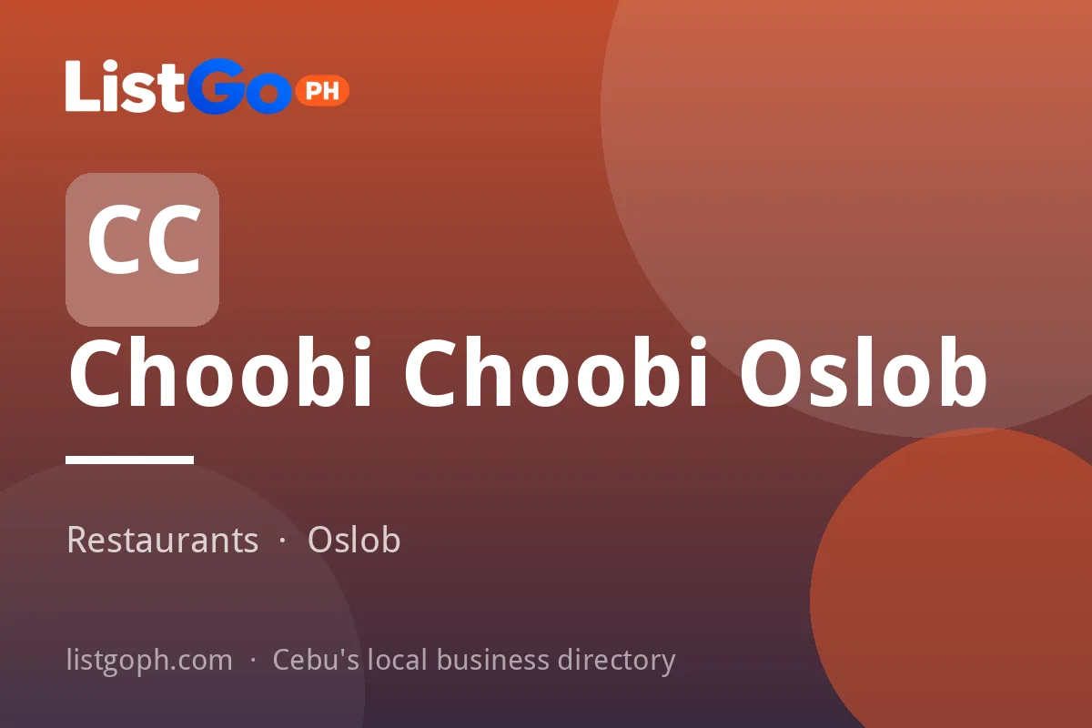 Choobi Choobi Oslob
