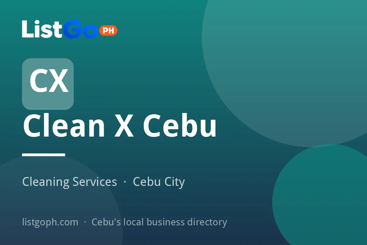 Clean X Cebu