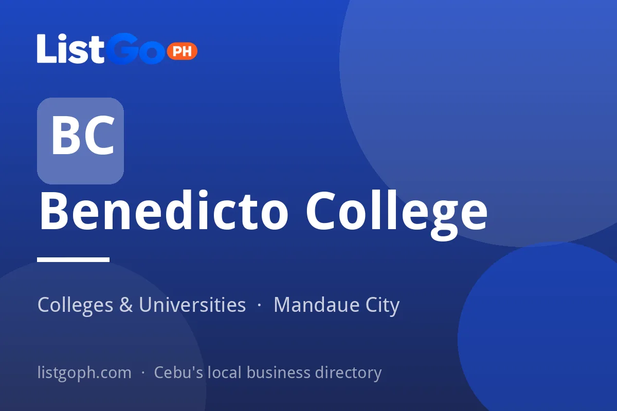 Benedicto College
