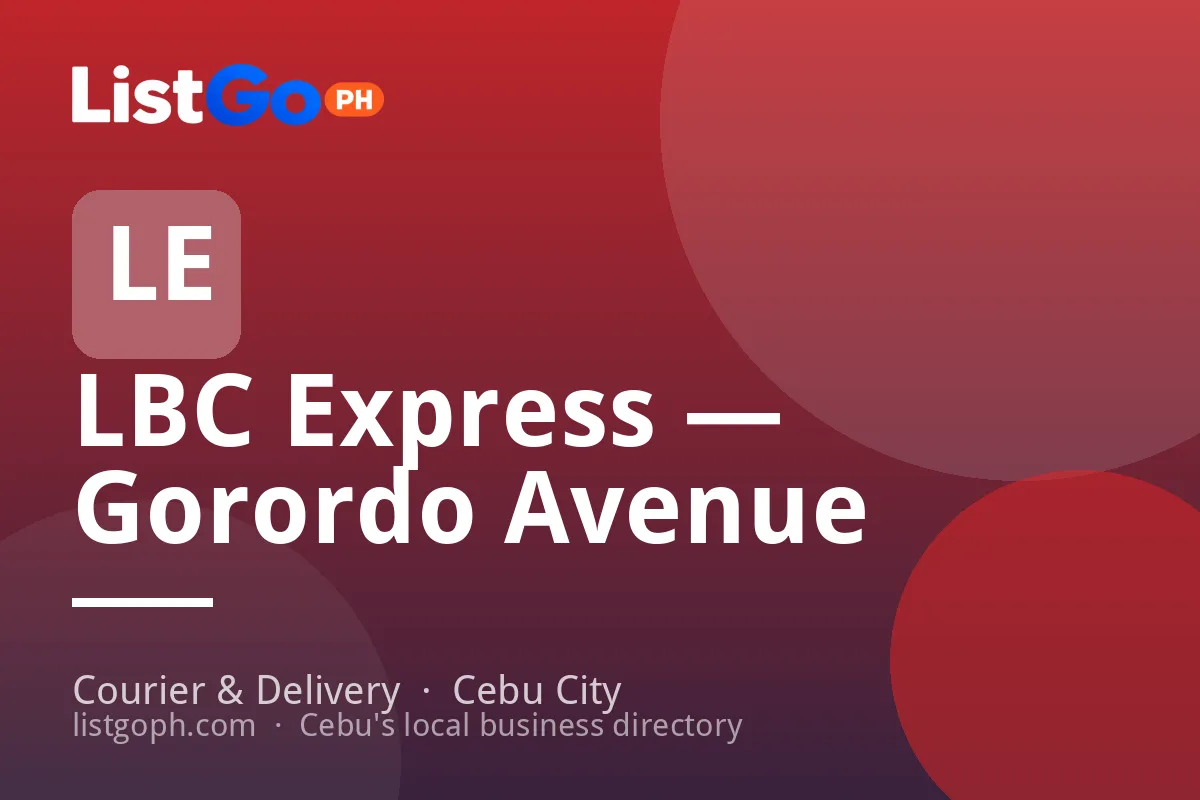 LBC Express — Gorordo Avenue
