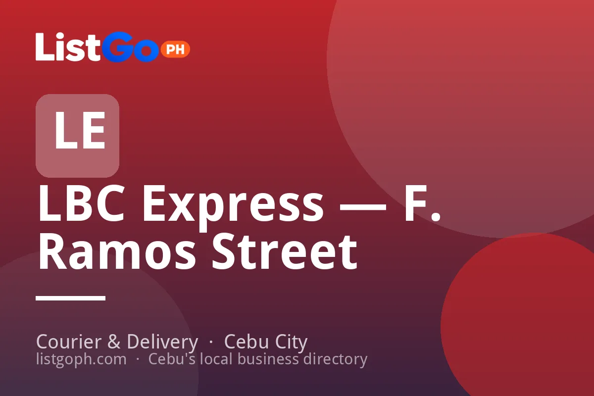 LBC Express — F. Ramos Street