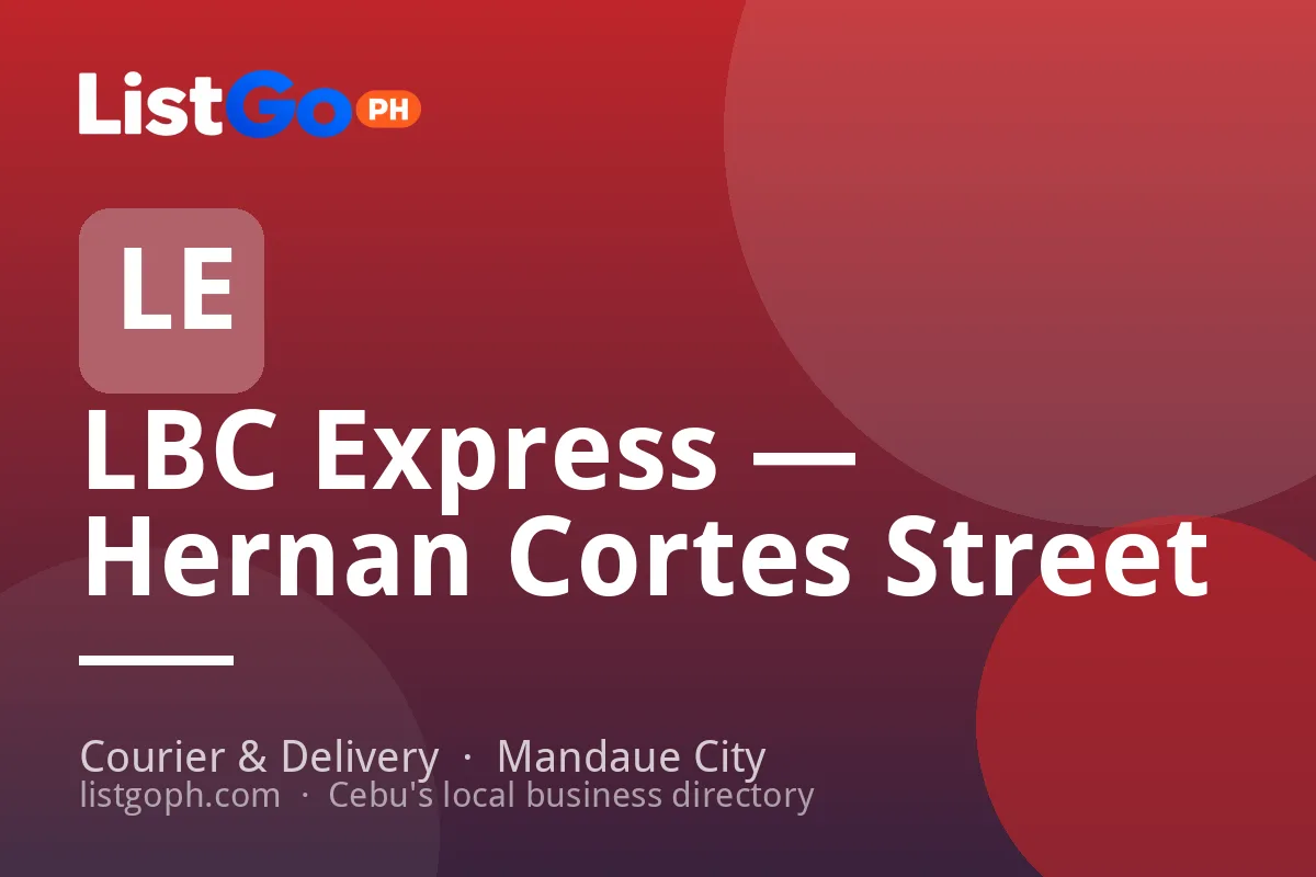 LBC Express — Hernan Cortes Street