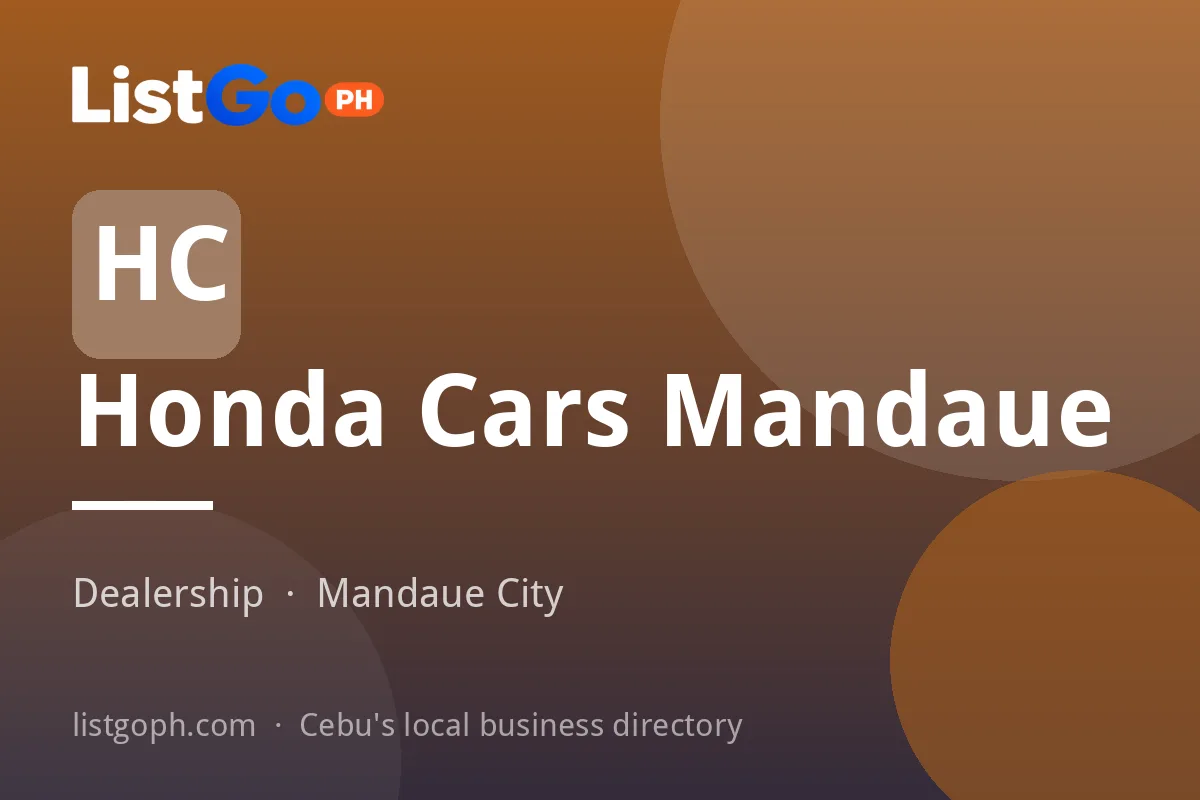 Honda Cars Mandaue