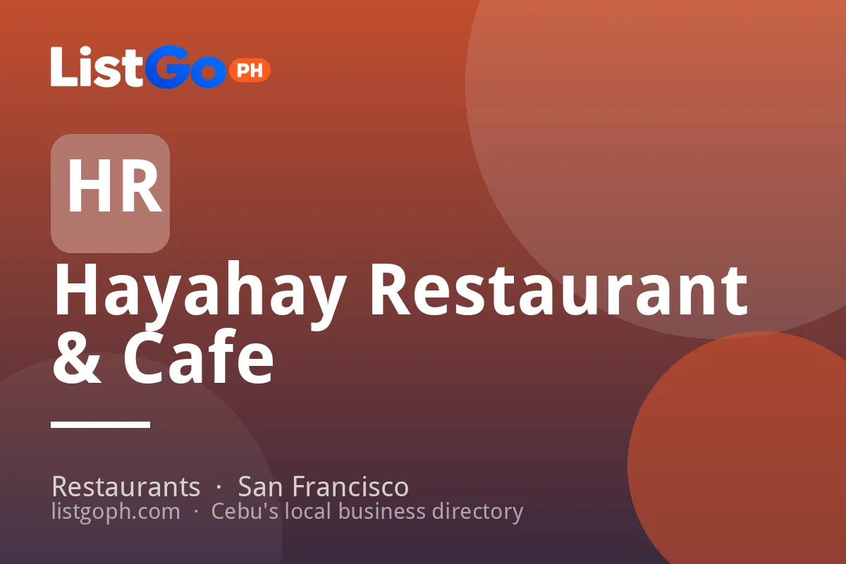 Hayahay Restaurant & Cafe