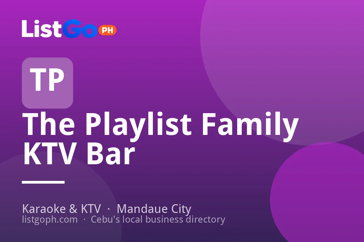 The Playlist Family KTV Bar