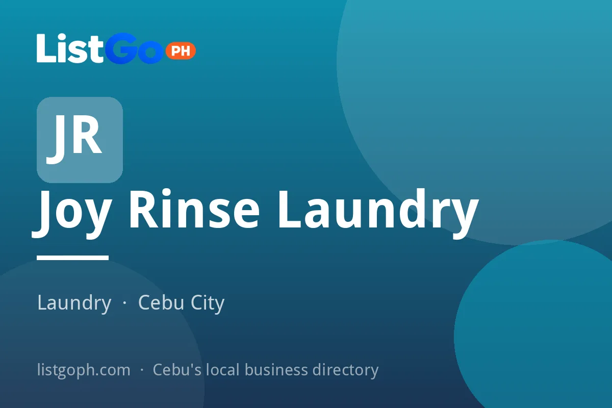 Joy Rinse Laundry