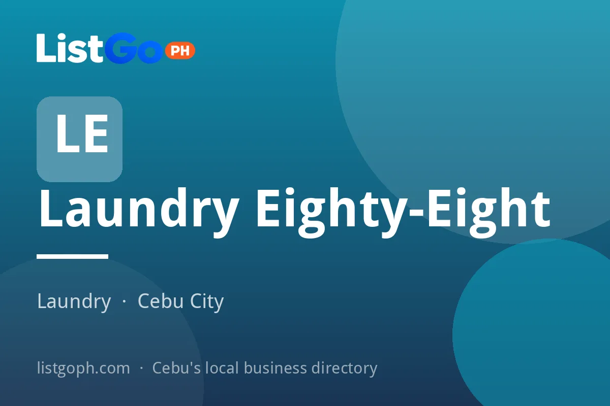 Laundry Eighty-Eight