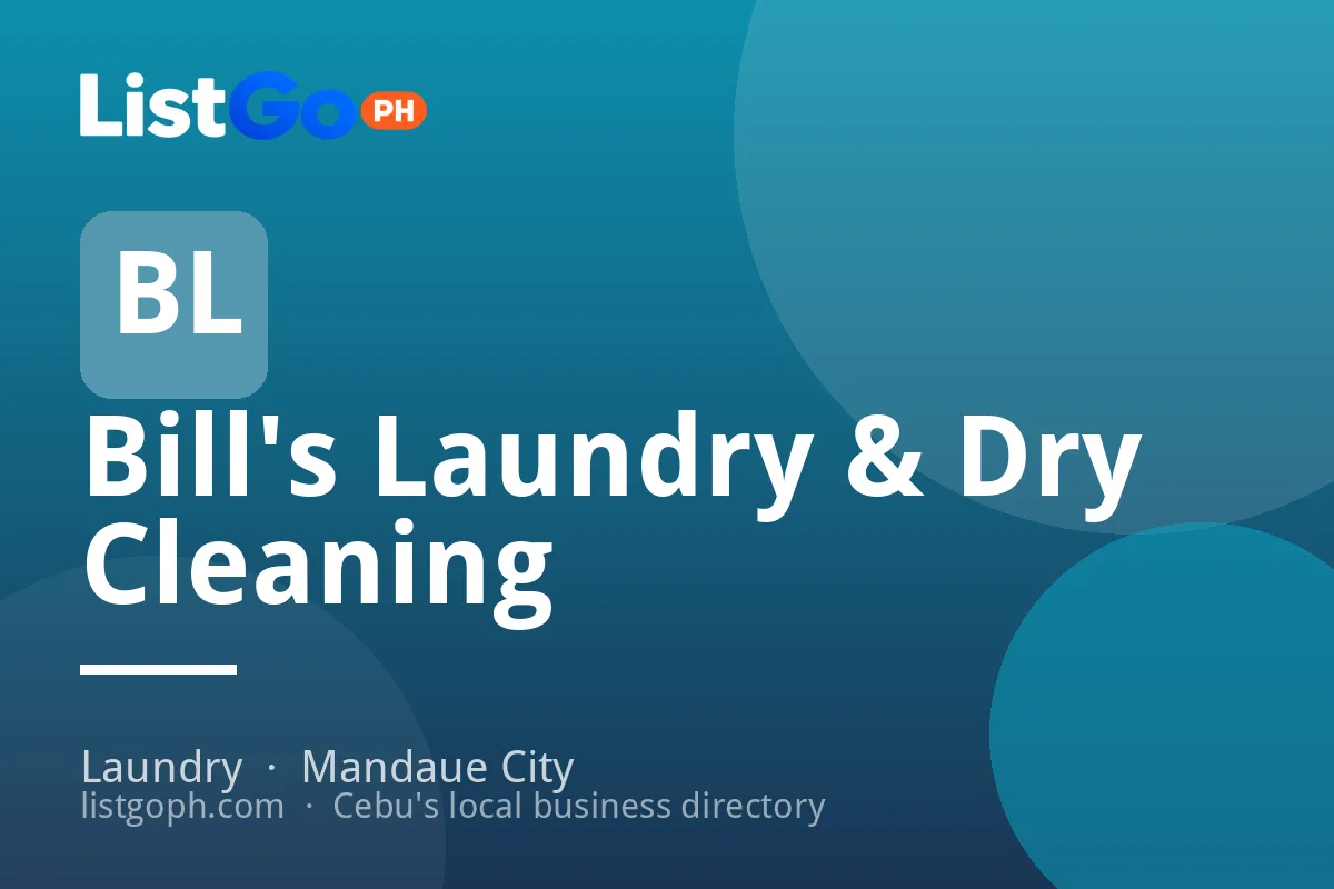 Bill's Laundry & Dry Cleaning