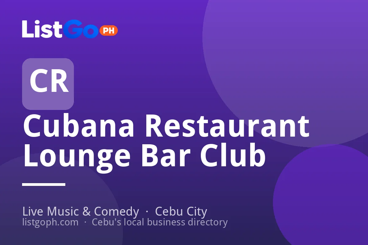Cubana Restaurant Lounge Bar Club