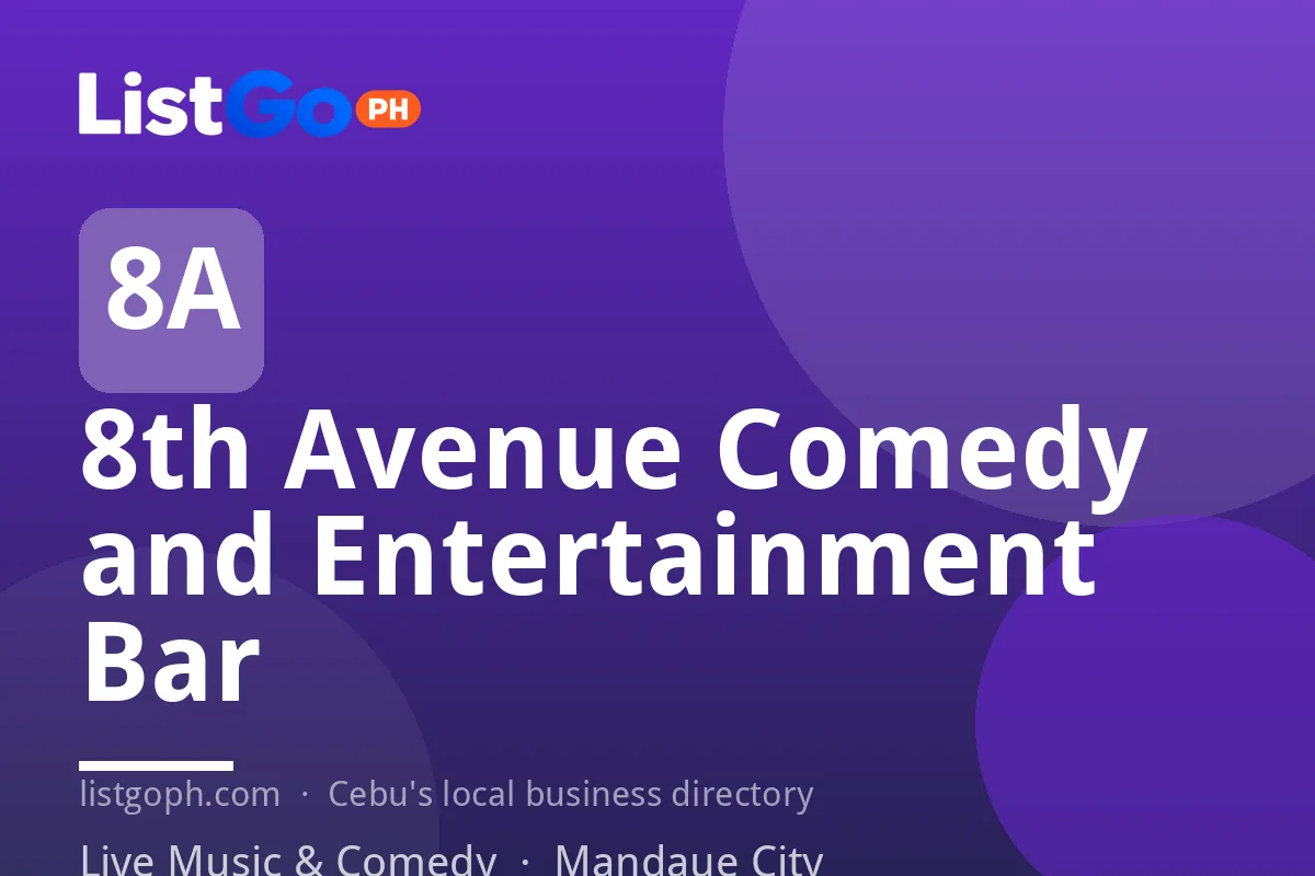 8th Avenue Comedy and Entertainment Bar