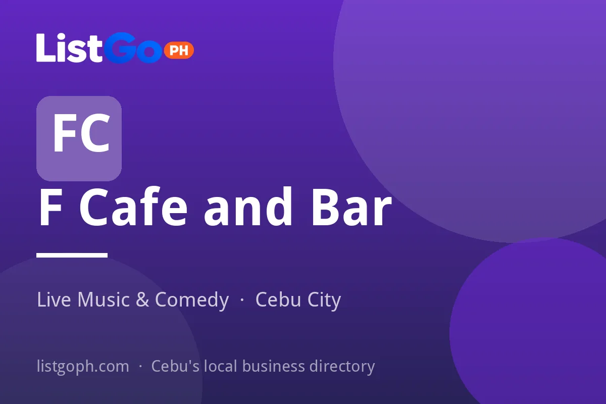 F Cafe and Bar