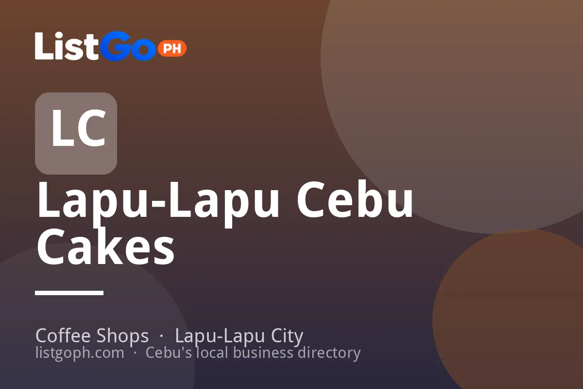 Lapu-Lapu Cebu Cakes