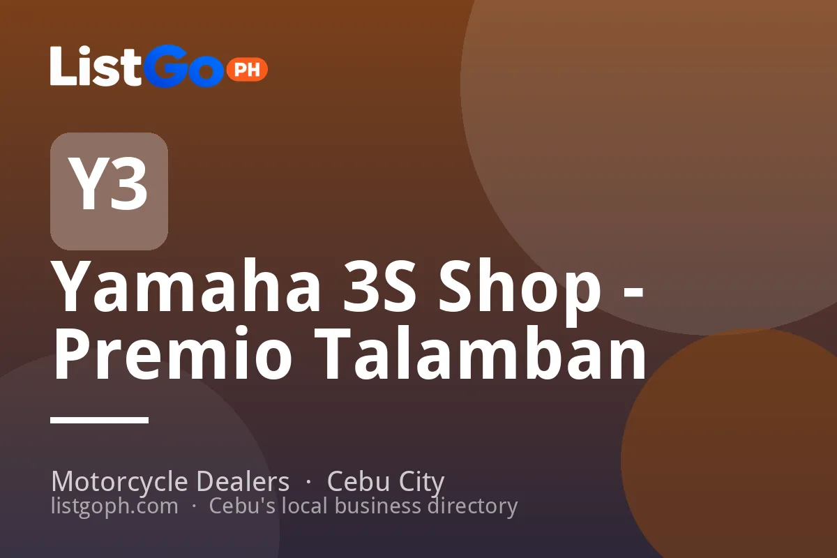 Yamaha 3S Shop - Premio Talamban