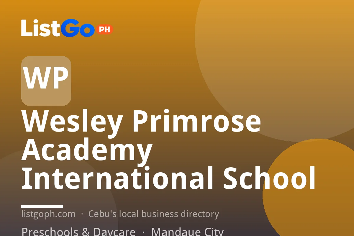 Wesley Primrose Academy International School