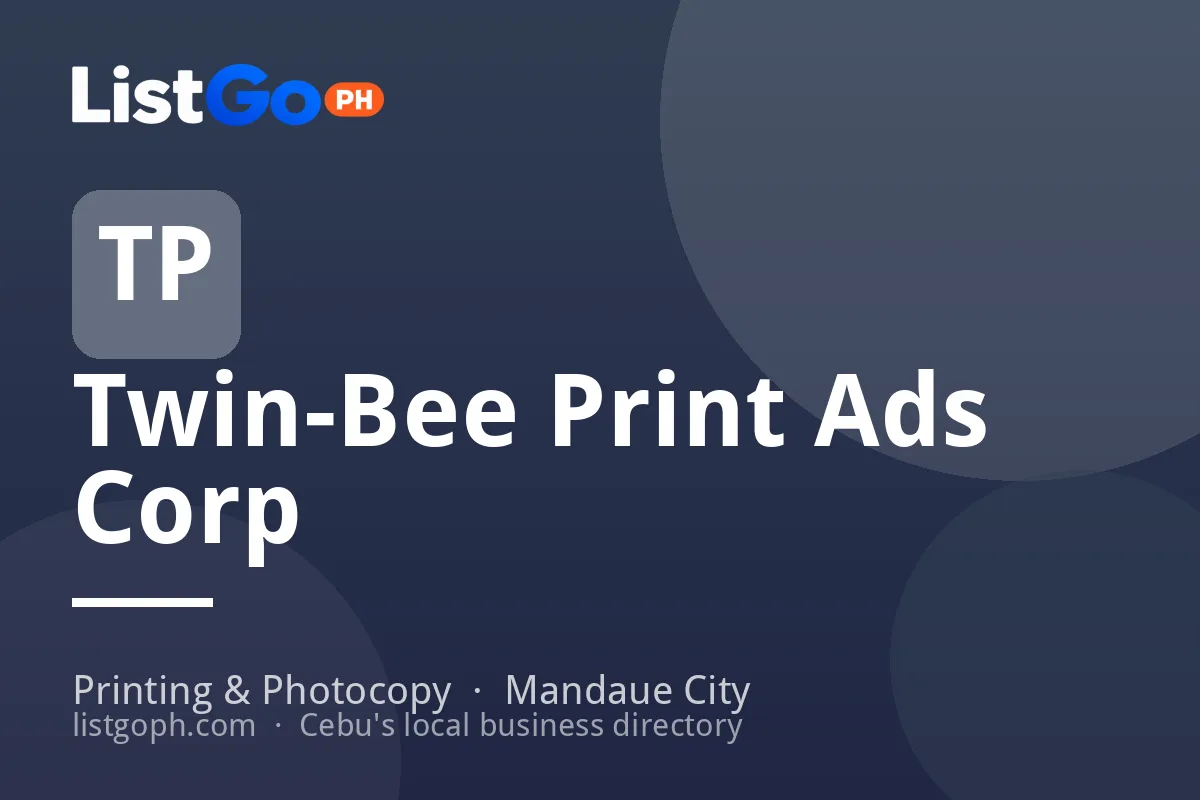 Twin-Bee Print Ads Corp