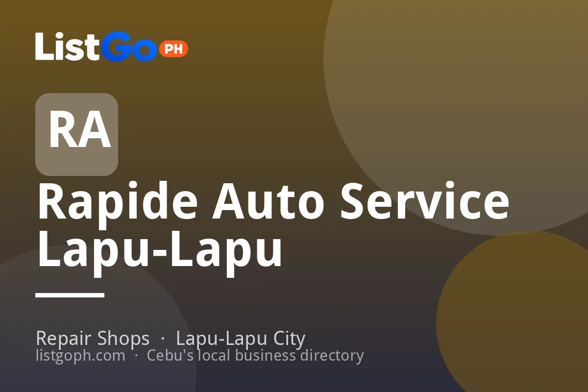 Rapide Auto Service Lapu-Lapu