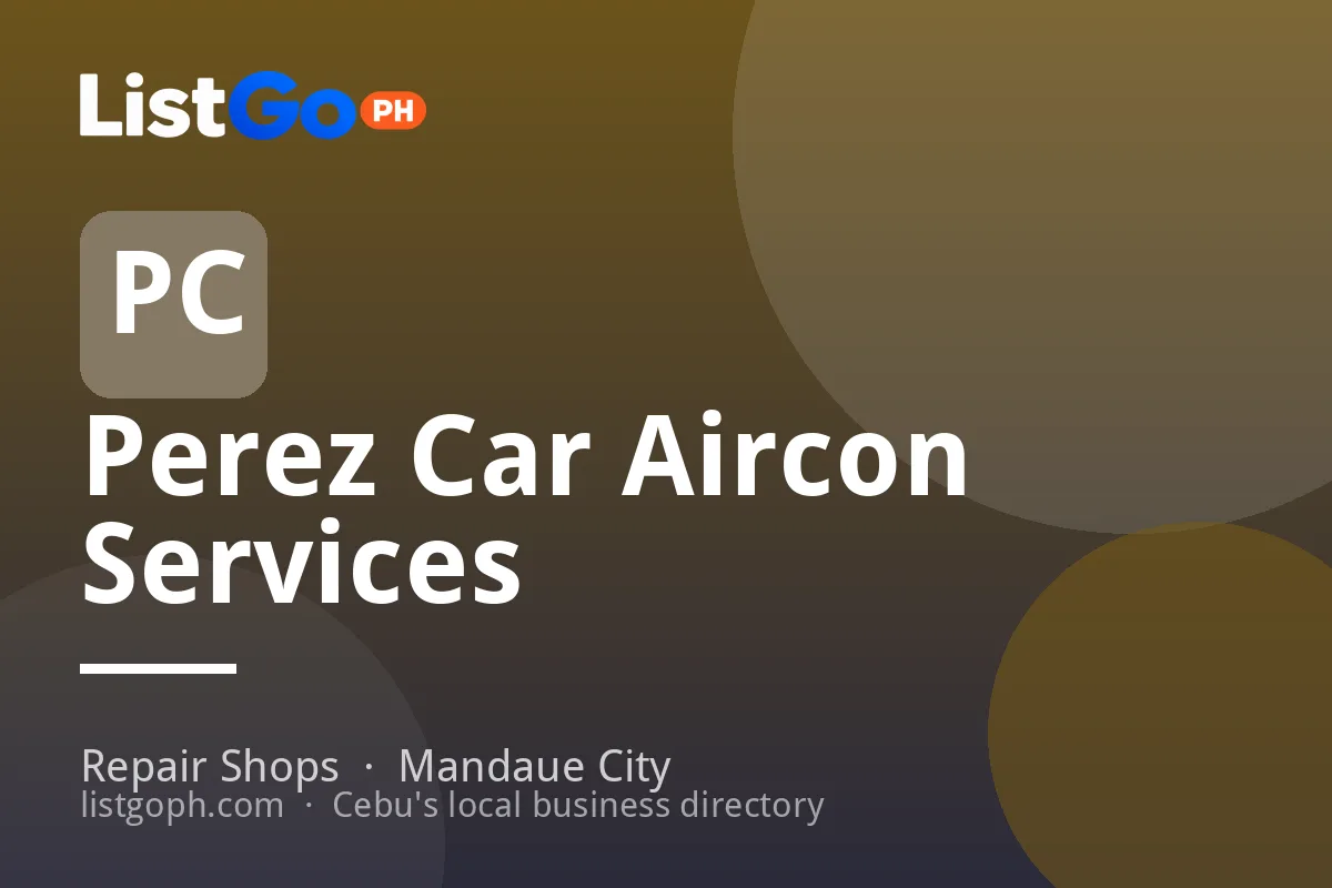 Perez Car Aircon Services