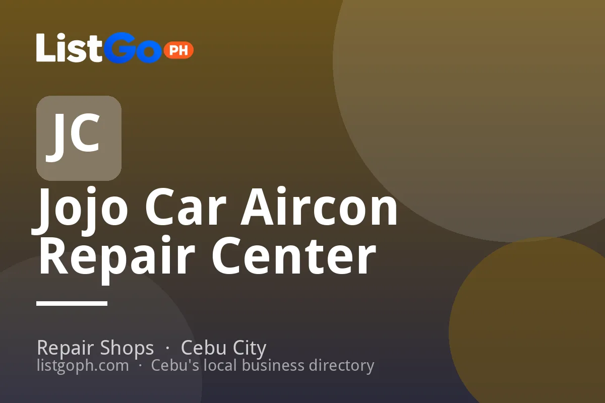 Jojo Car Aircon Repair Center