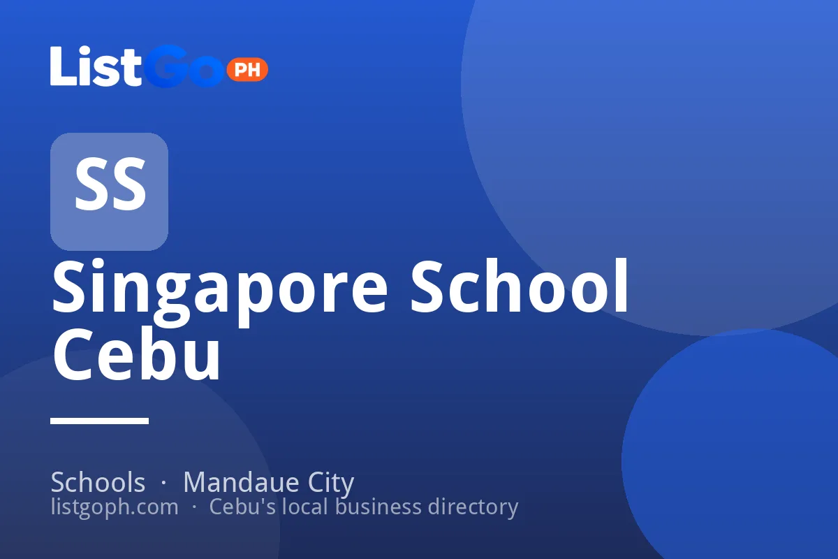 Singapore School Cebu