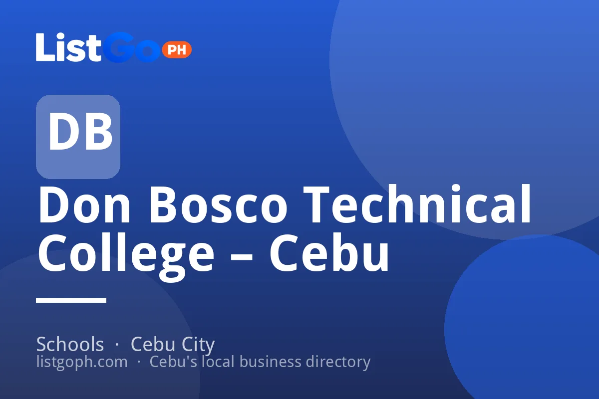 Don Bosco Technical College – Cebu