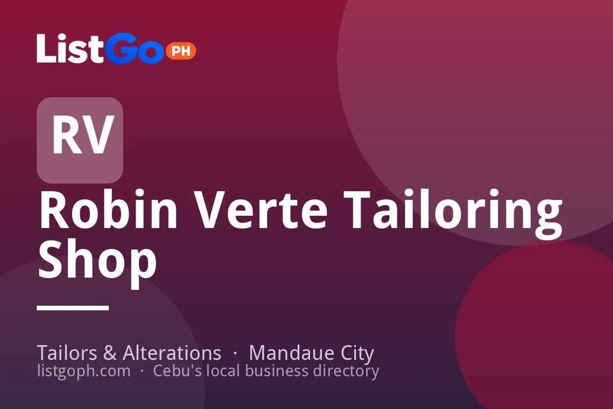 Robin Verte Tailoring Shop