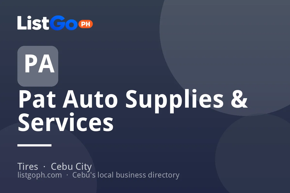 Pat Auto Supplies & Services