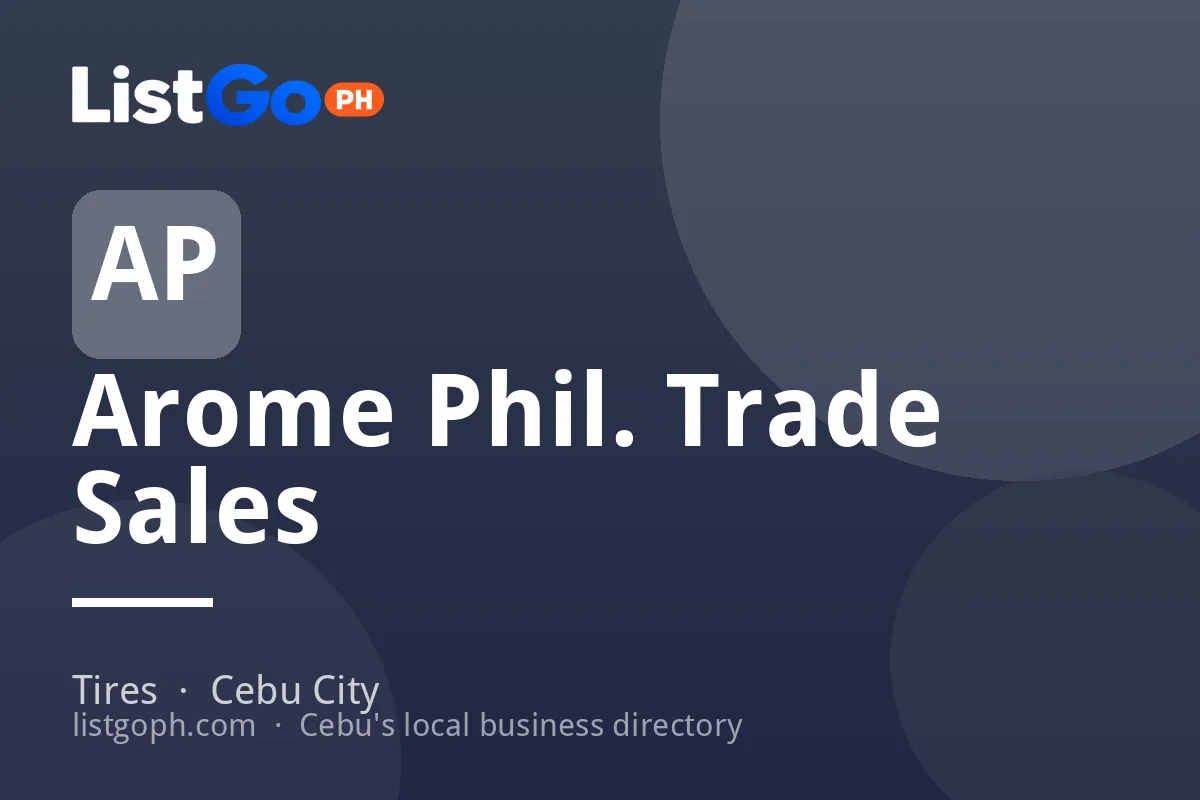 Arome Phil. Trade Sales