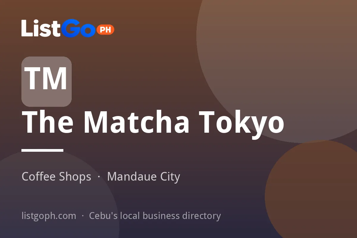 The Matcha Tokyo
