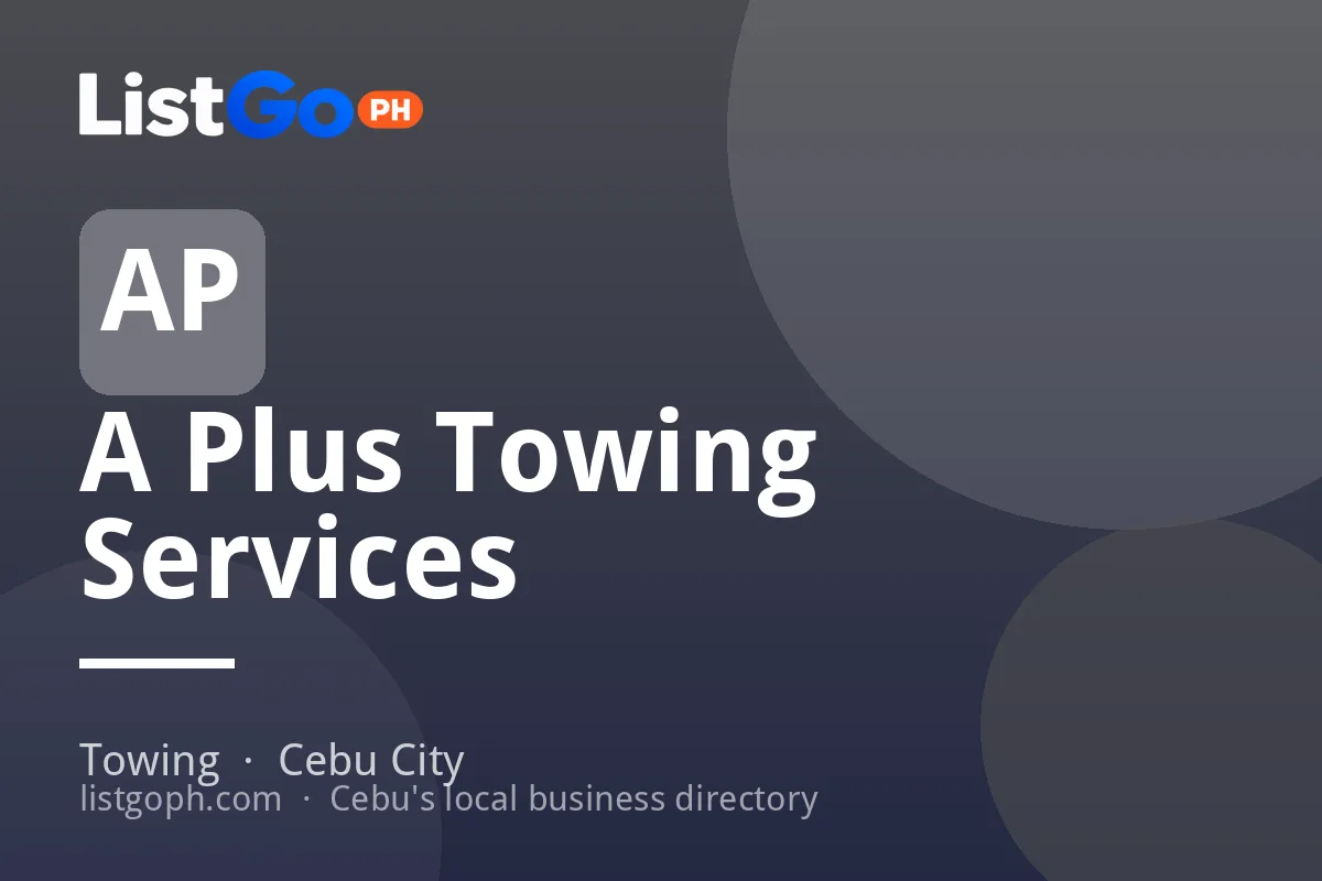A Plus Towing Services