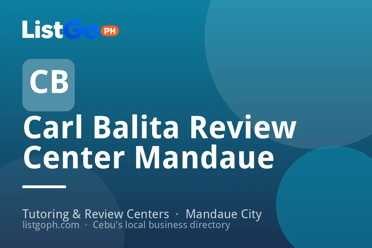 Carl Balita Review Center Mandaue