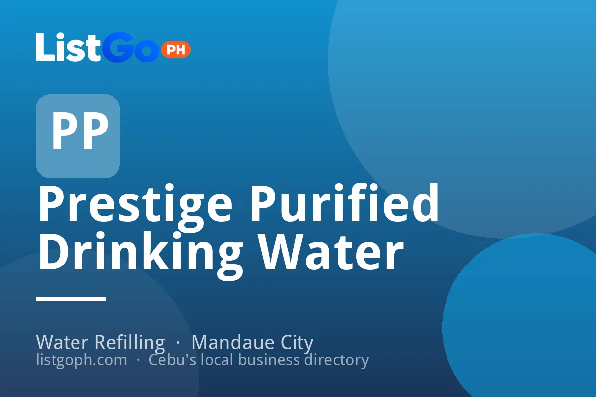 Prestige Purified Drinking Water