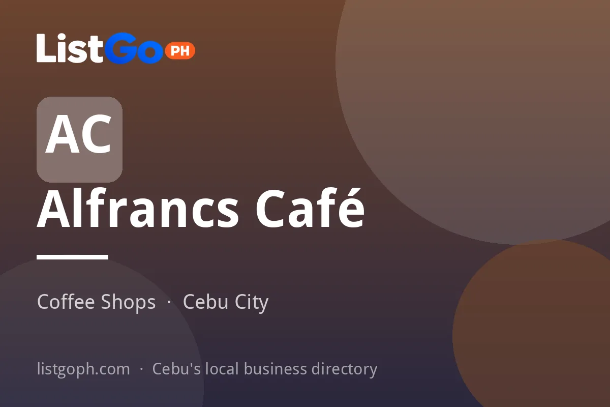 Alfrancs Café