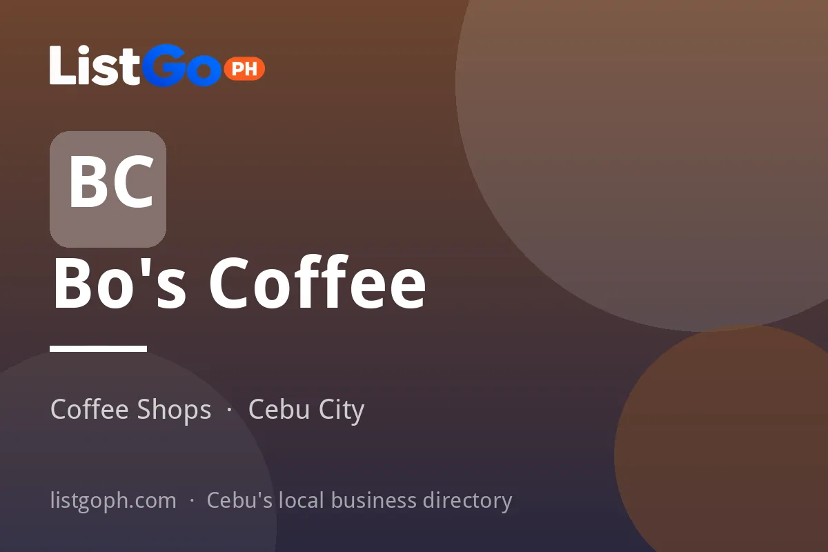 Bo's Coffee