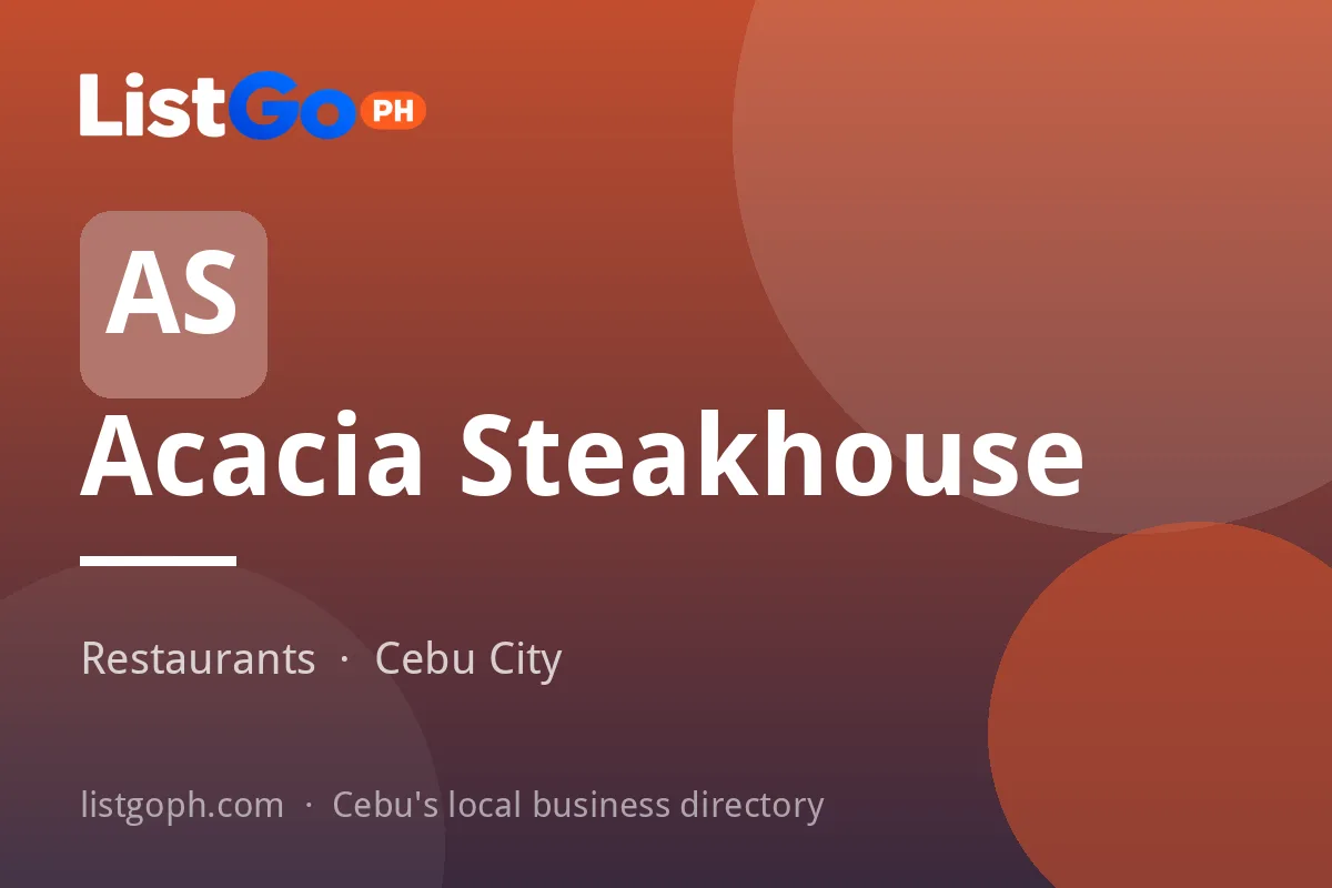 Acacia Steakhouse