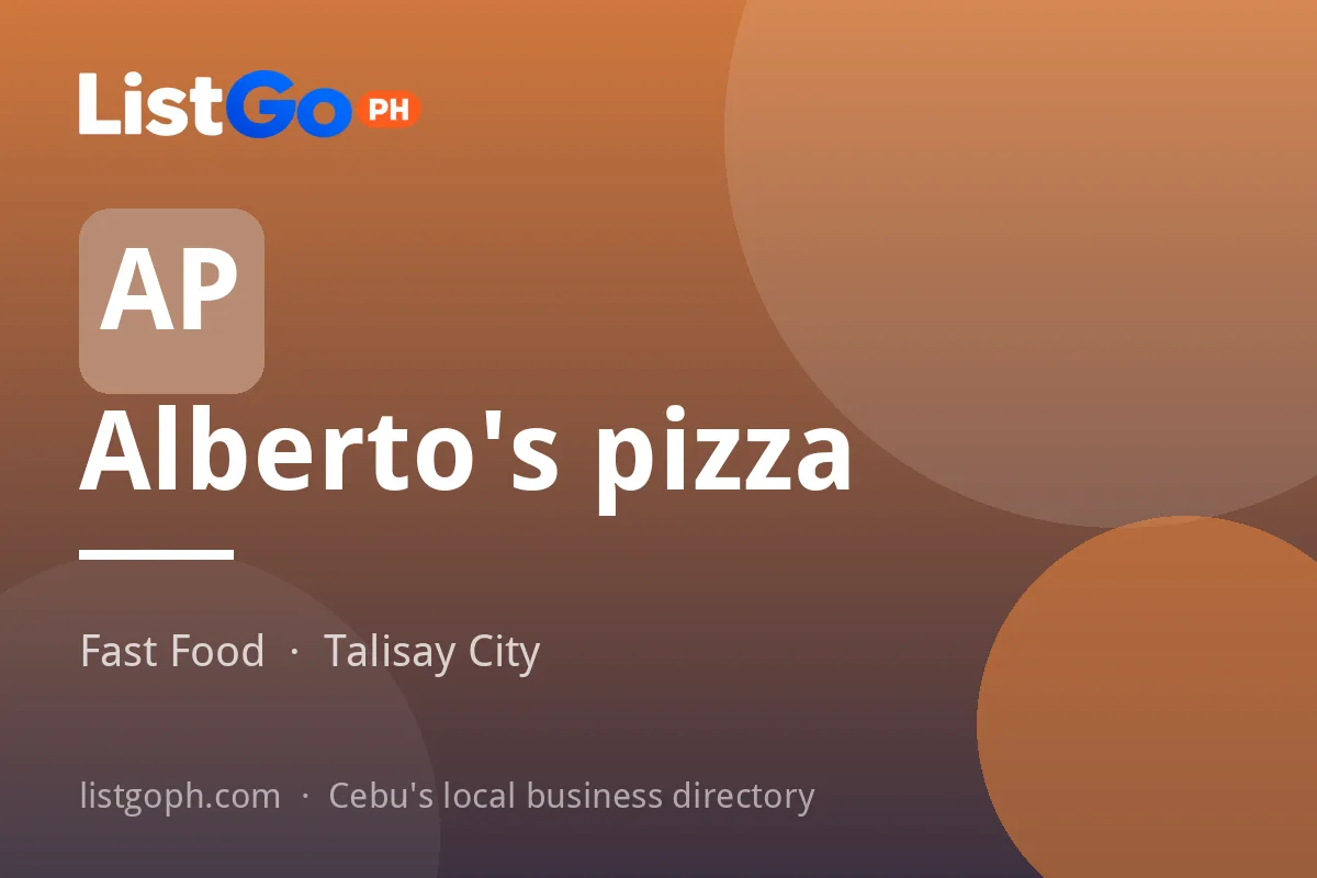 Alberto's pizza