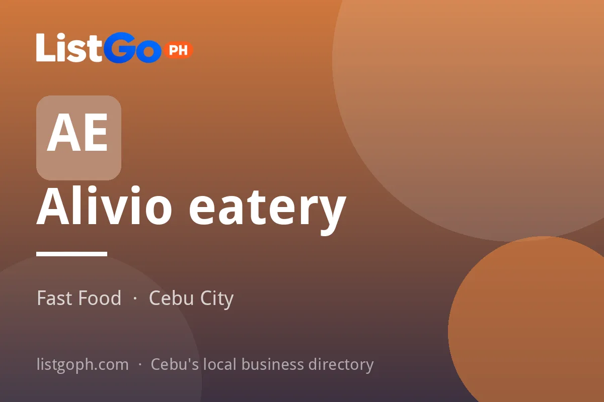 Alivio eatery