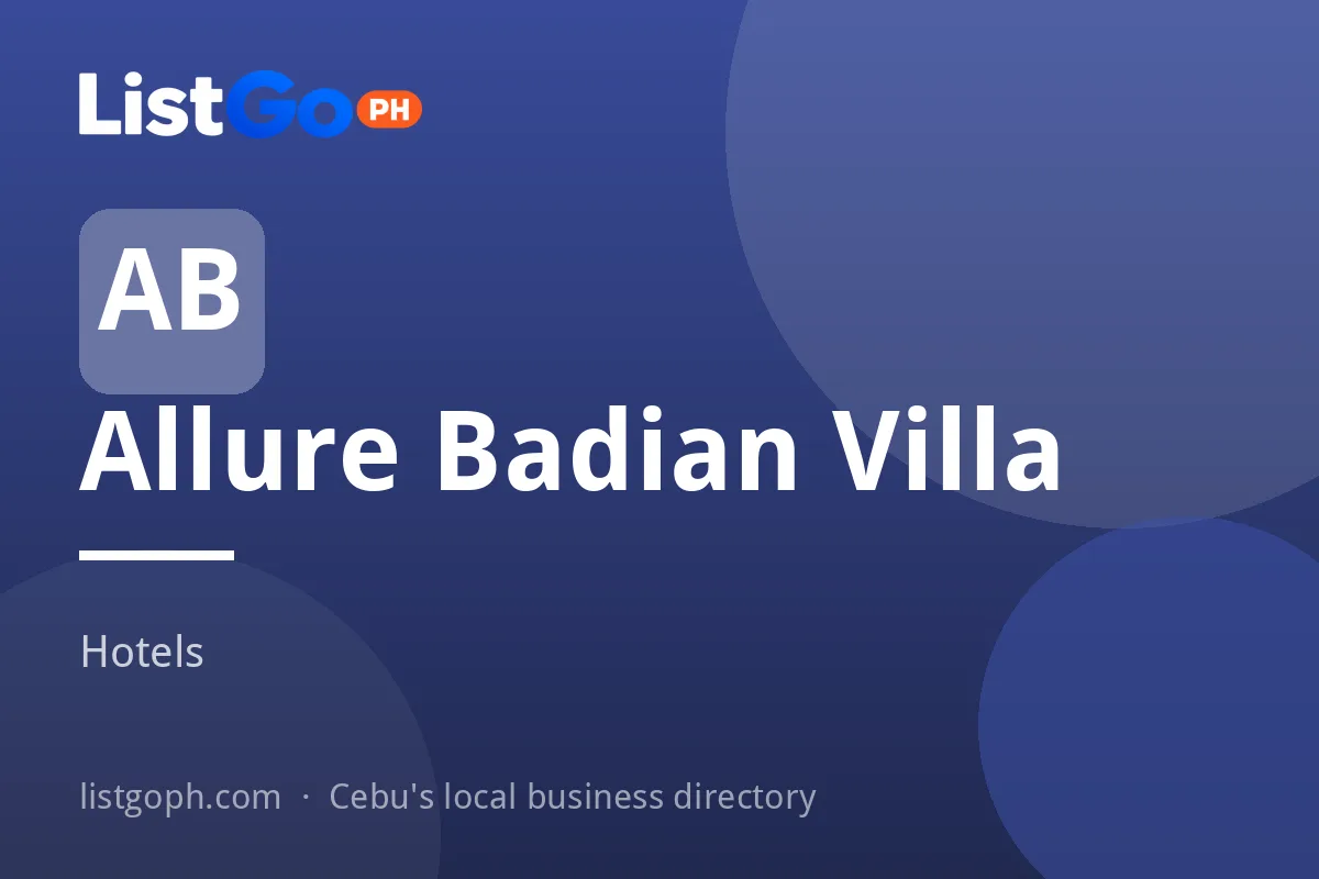 Allure Badian Villa