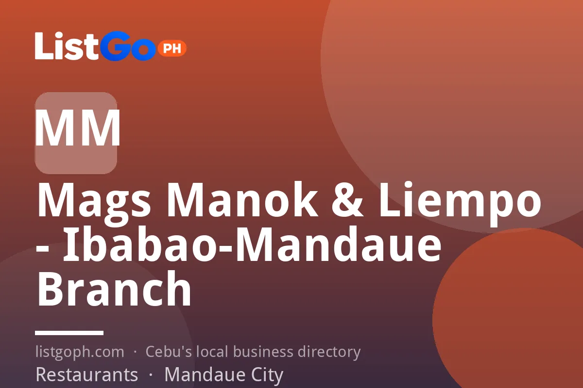 Mags Manok & Liempo - Ibabao-Mandaue Branch