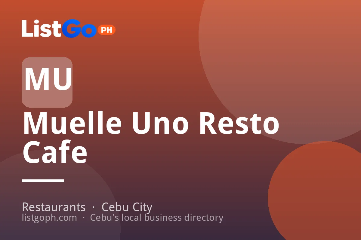 Muelle Uno Resto Cafe