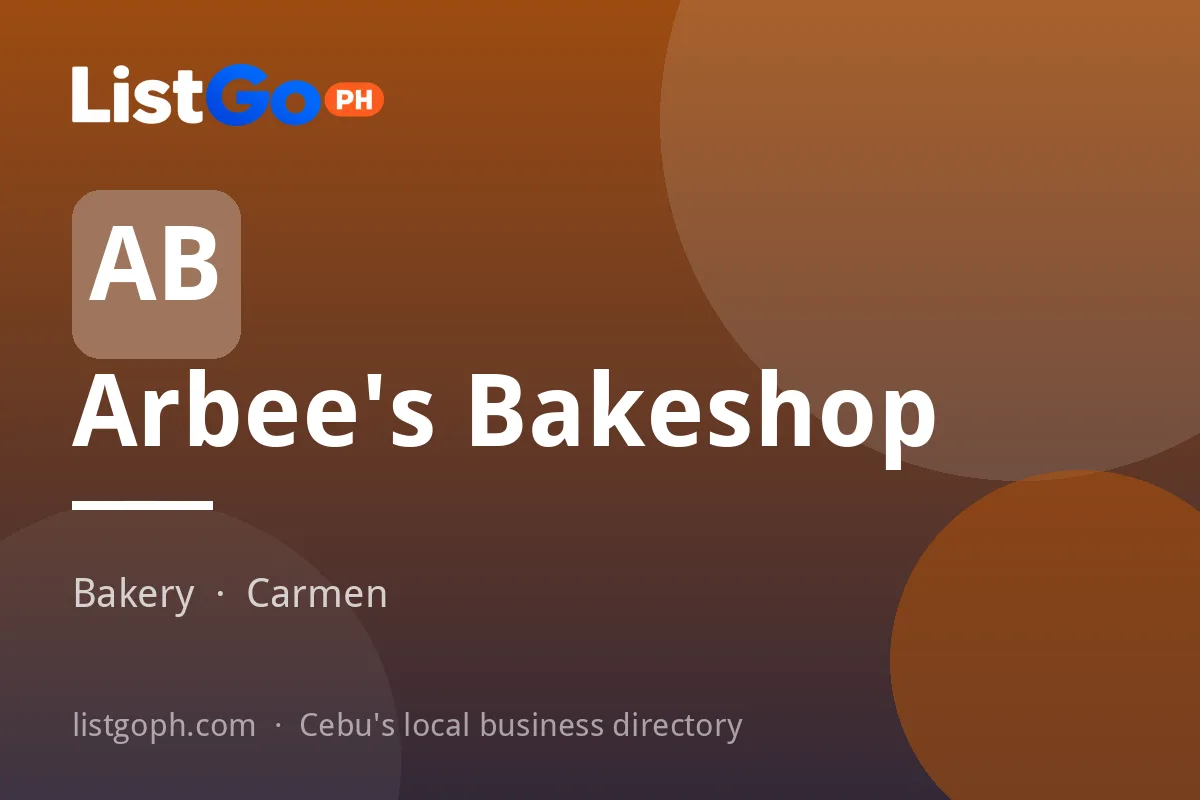 Arbee's Bakeshop