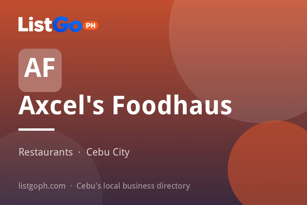 Axcel's Foodhaus