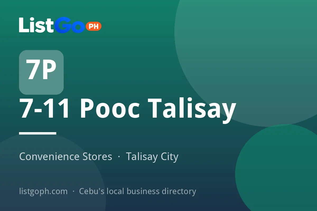 7-11 Pooc Talisay
