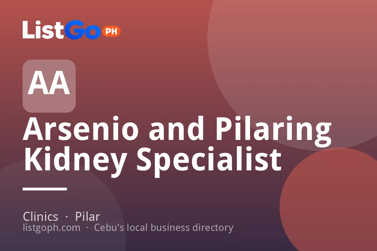Arsenio and Pilaring Kidney Specialist