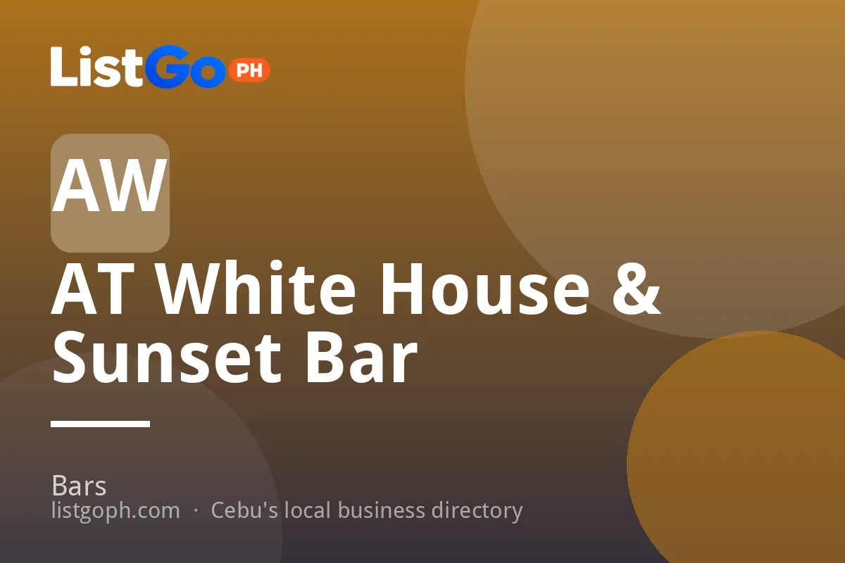 AT White House & Sunset Bar