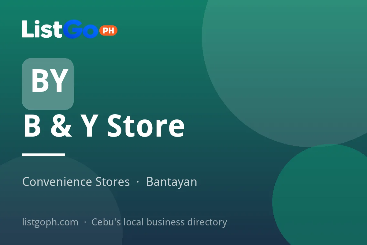 B & Y Store