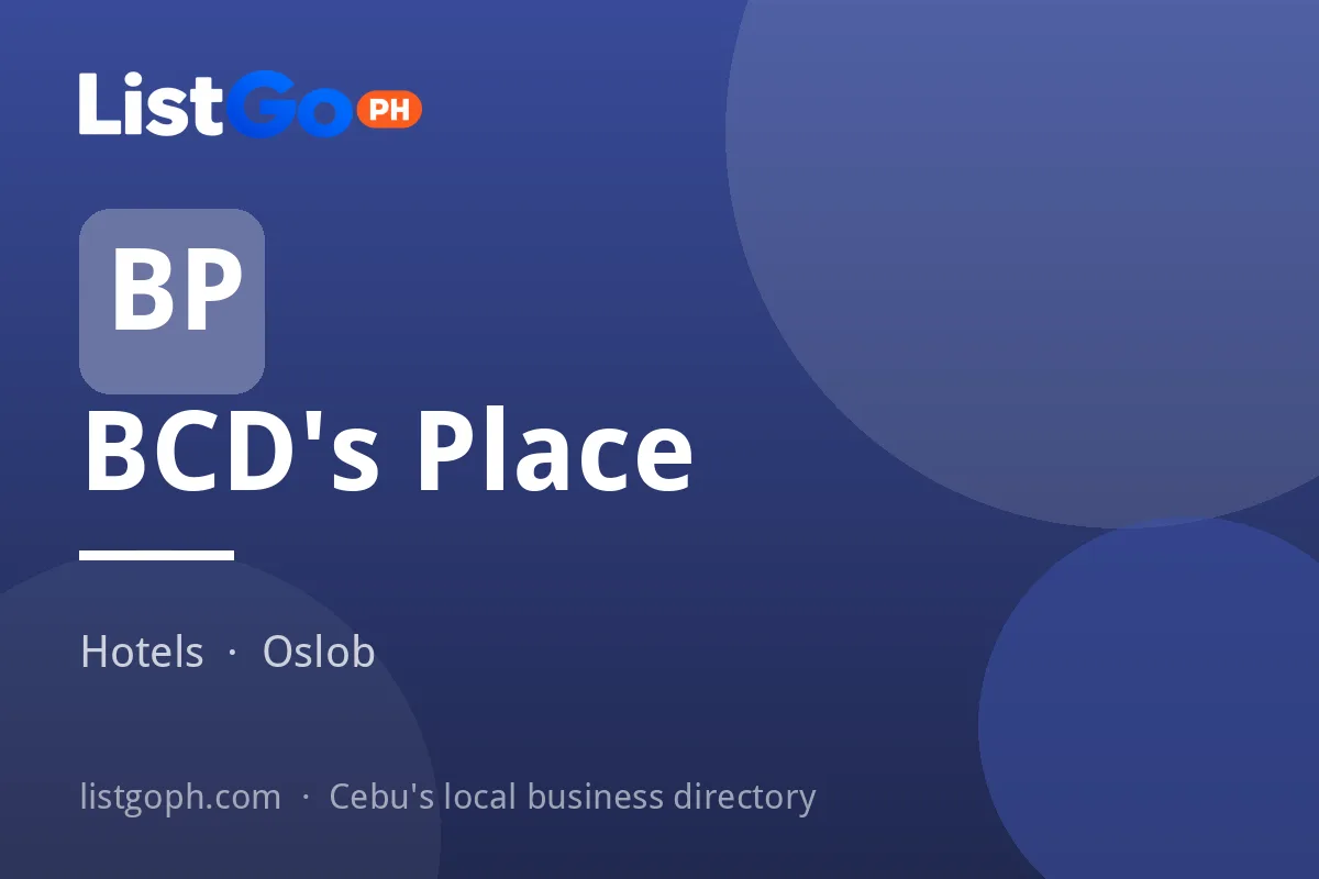 BCD's Place