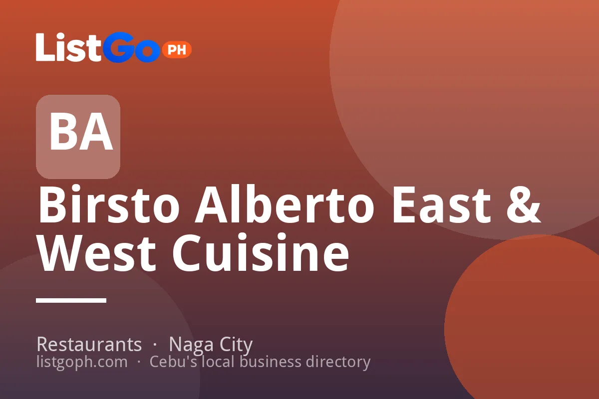 Birsto Alberto East & West Cuisine
