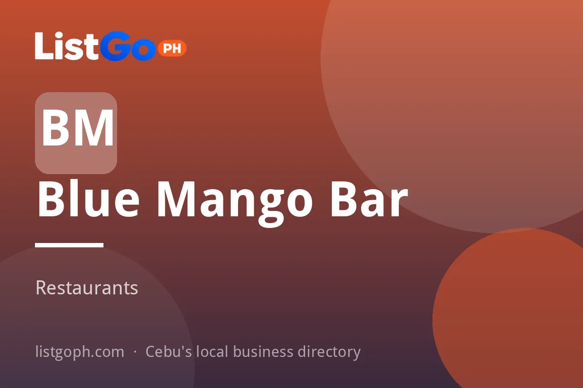 Blue Mango Bar