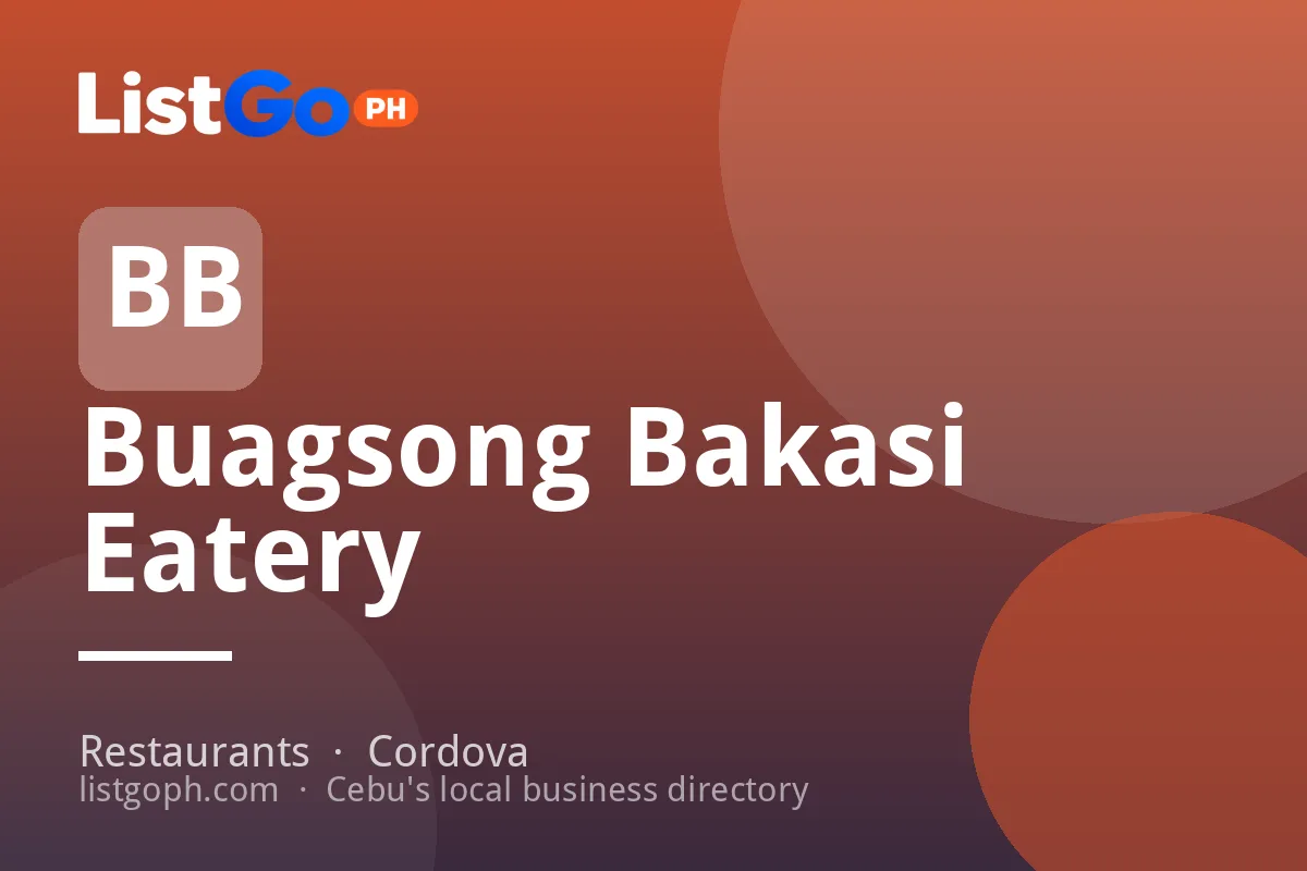 Buagsong Bakasi Eatery