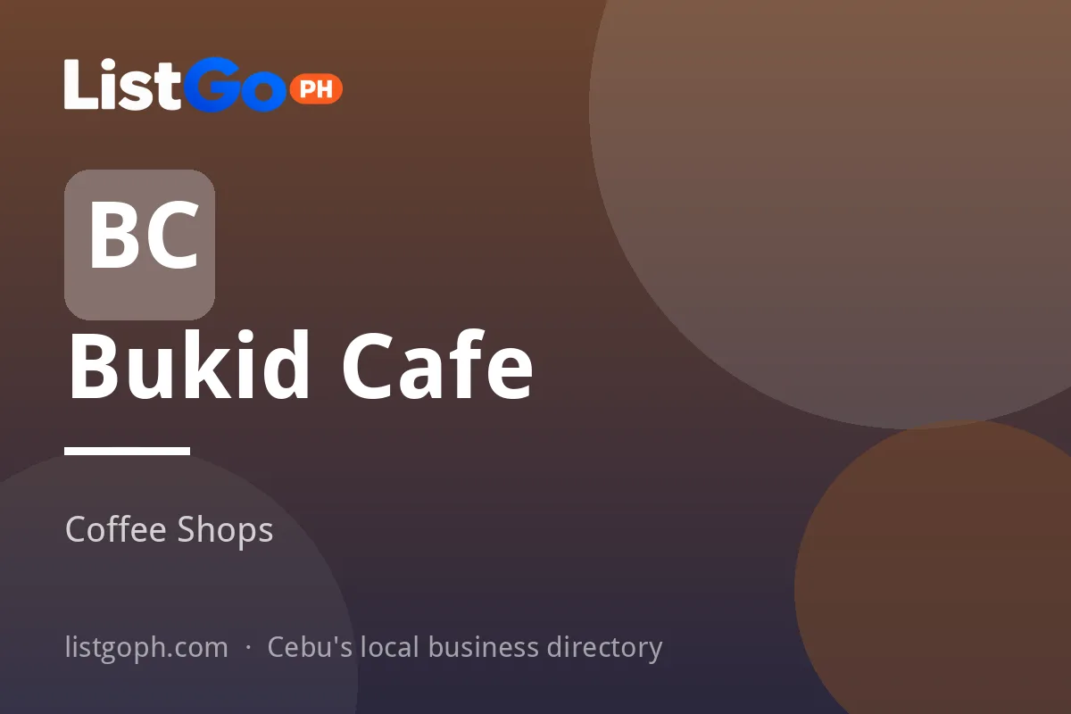 Bukid Cafe